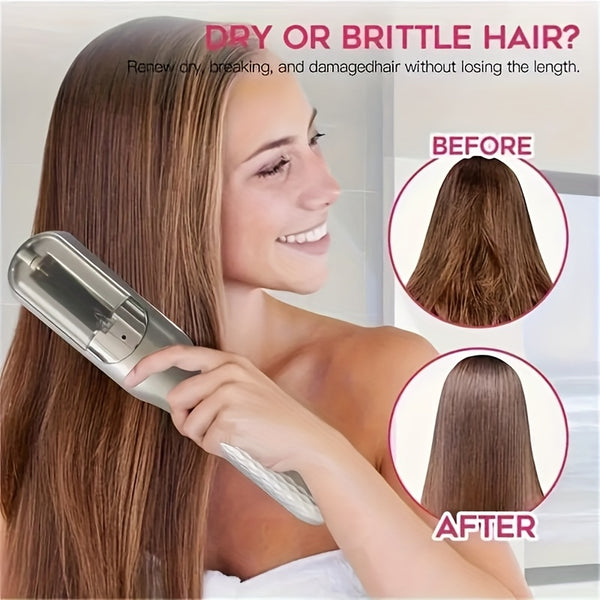 2 in 1 Hair Straightener & Cordless Split-end Remover