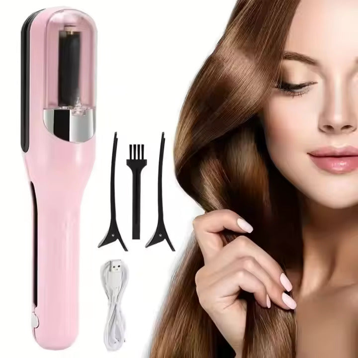 2 in 1 Hair Straightener & Cordless Split-end Remover