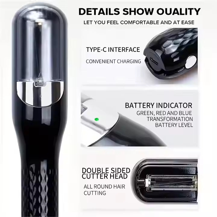 2 in 1 Hair Straightener & Cordless Split-end Remover