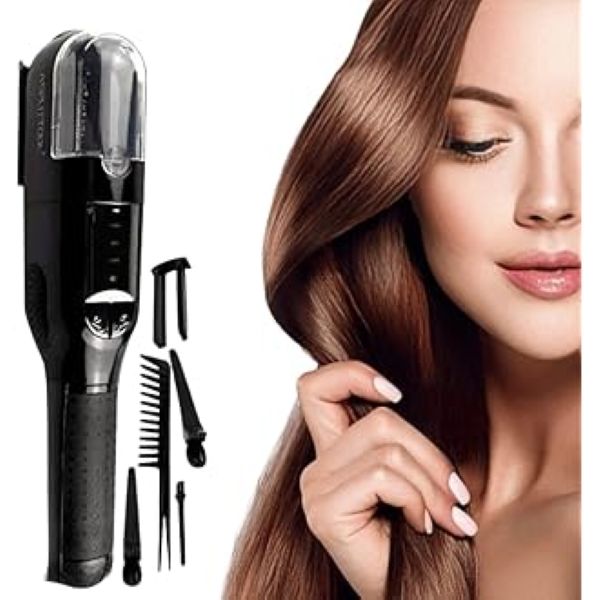 2 in 1 Hair Straightener & Cordless Split-end Remover